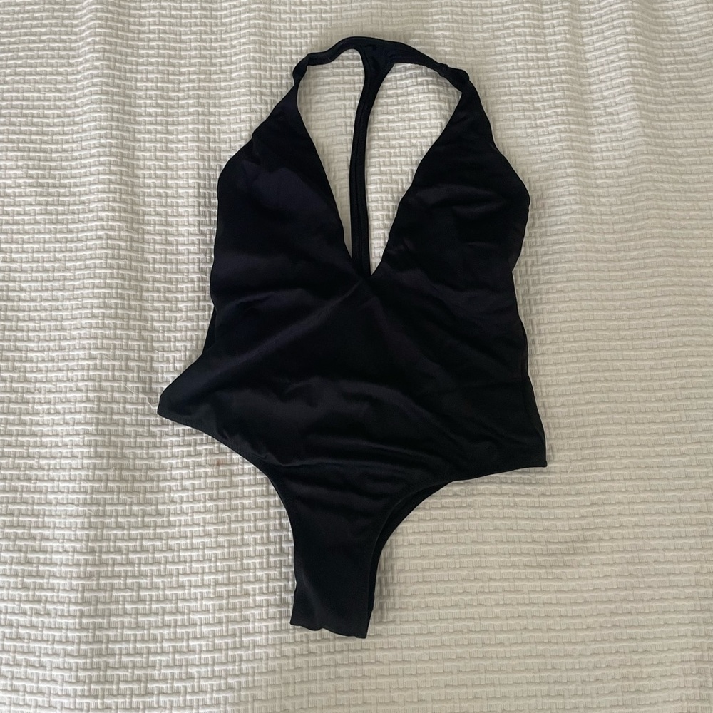 Peixoto  deep racerback swimsuit - Picture 3 of 7